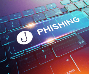 Phishing-e-mails meest gebruikte vorm van cyberaanvallen